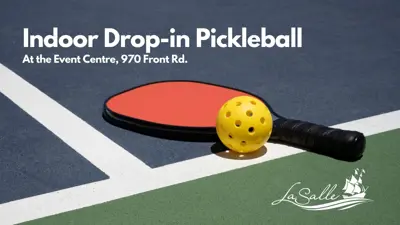 Indoor drop-in pickleball 2024.