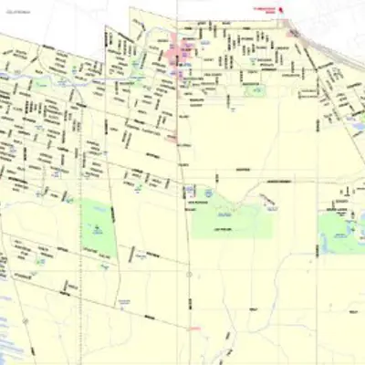 Map of LaSalle Roads