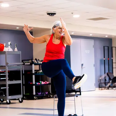 Vollmer Fitness Centre interior.