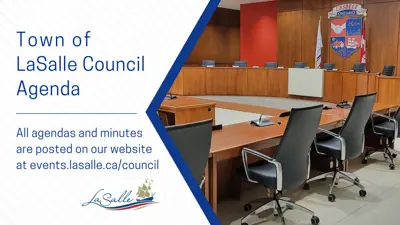 Town of LaSalle Council Agenda.