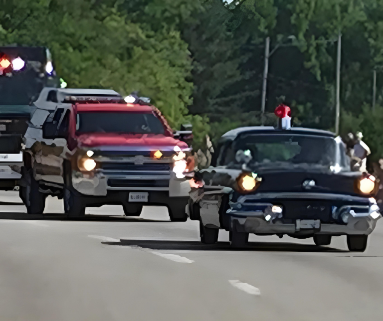 Emergency Vehicles in Parade
