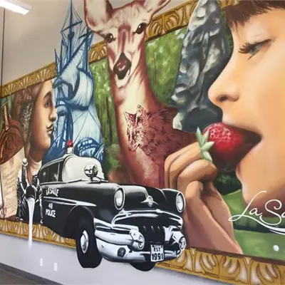 Riverdance Mural.