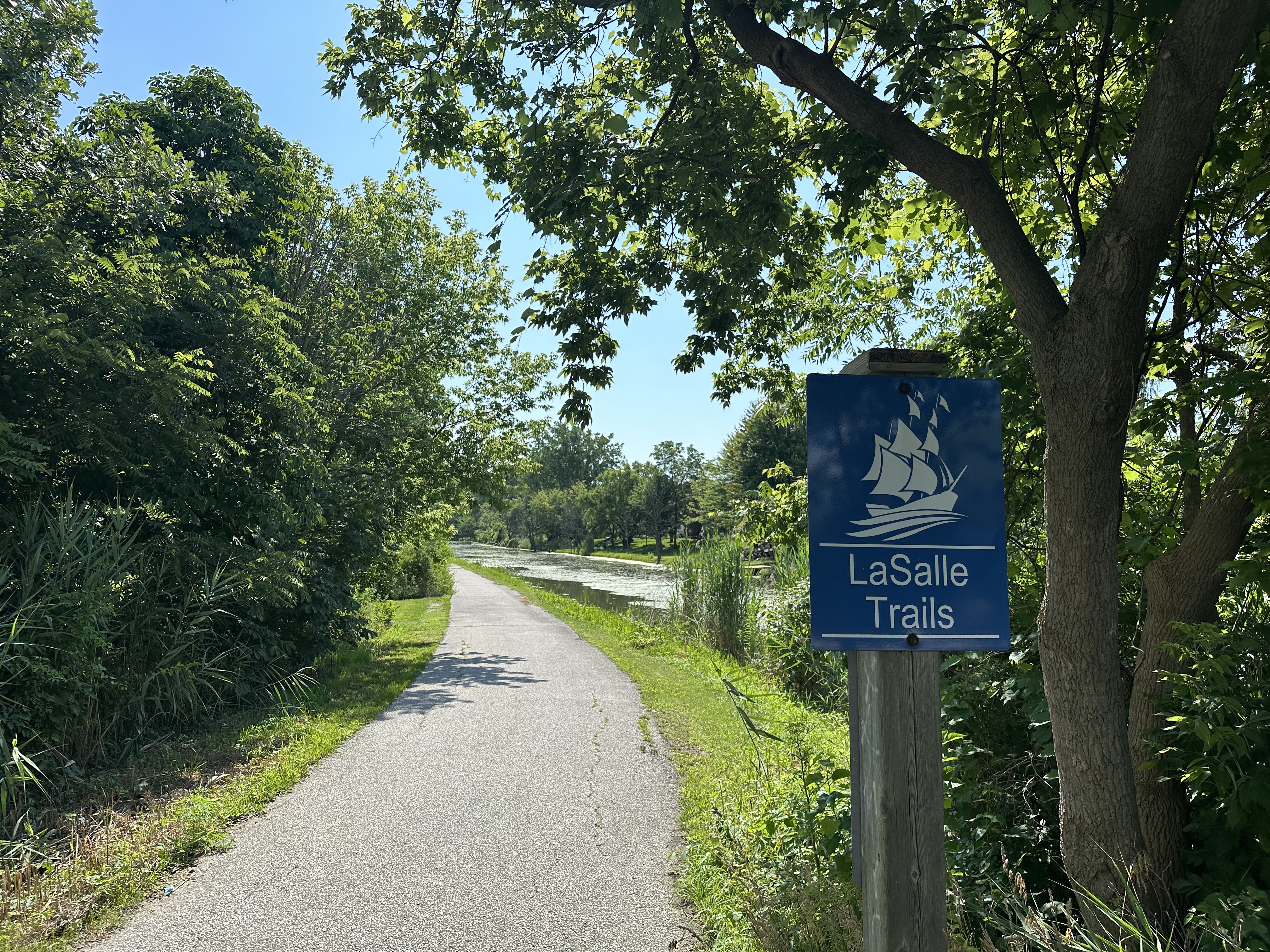 Lasalle Conservation Lands Trail.