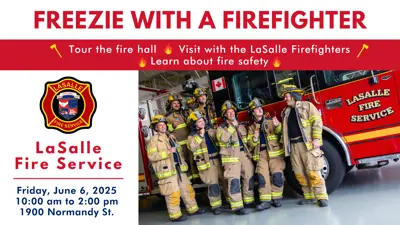 Freezie With A Firefighter 2025.