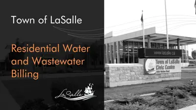Residential Water and Wastewater Billing.