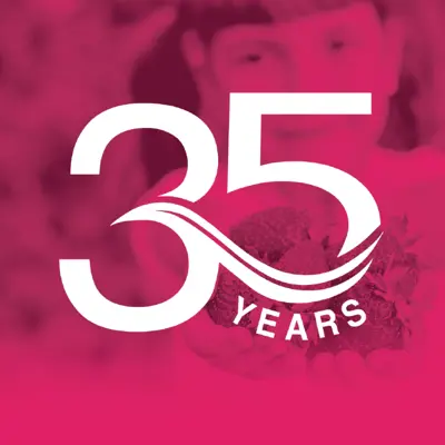 Strawberry Festival 35 Years Logo