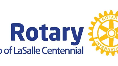 Rotary Club of LaSalle logo.