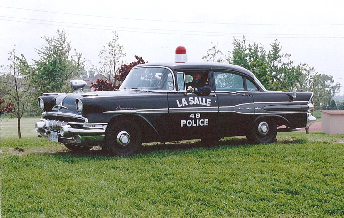 vintage police car