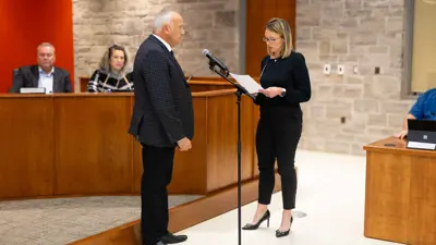 Mike Seguin Inauguration 2025.