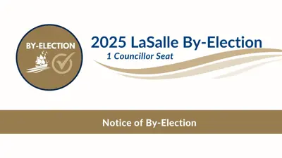2025 By-Election Notice.
