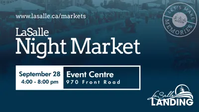 LaSalle Night Market event details 2025.