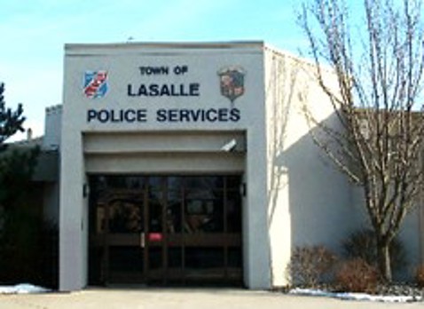 Photo of LaSalle Police Service headquarters 1990
