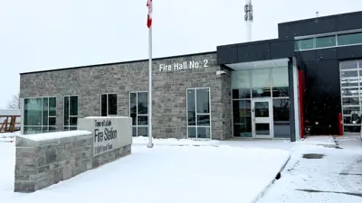 LaSalle Fire Second Station Front View.