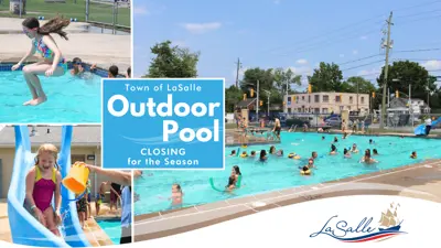 Outdoor Pool Closing for the Season.