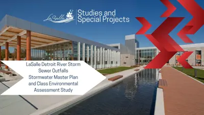 Storm Sewer Outfalls Stormwater Master Plan and EA Study.