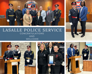 Picture of LPS giving out awards