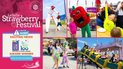 Strawberry Festival Festival and Events Top 100 Graphic