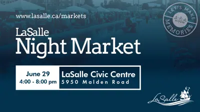 LaSalle Night Market event details.