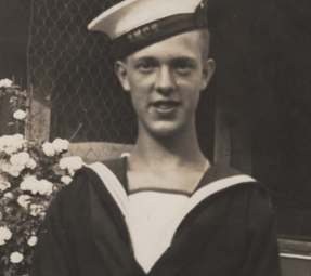 Young Howard Paddon in uniform